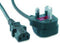 Gembird PC-187 - Netsnoer UK naar C13 - 1.8 m met zekering - Zwart