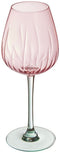 Cristal d’Arques Paris Swirly Spring - Wijnglas - Geschikt voor afwasmachine en koelkast - Roze (4 stuks)