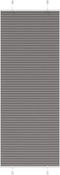 vidaXL - Plissé - rolgordijn - 70x200 - cm - stofbreedte - 69,4 - cm - antraciet