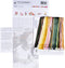 Thea Gouverneur - Borduurpakket met telpatroon - 429A - Voorgesorteerde DMC Garens - Vrede Roos - Aida - 44 cm x 65 cm - DIY Kit