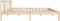 vidaXL - Bedframe - massief - hout - 140x190 - cm