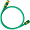 tectake® Wandslangbox - Tuinslanghaspel - 20 meter - 180° Draaibaar - Groen