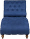 MURET - Chaise longue - Blauw - Symmetrisch - Polyester