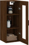 vidaXL - Hangkast - 34,5x34x90 - cm - bruin - eikenkleur