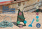 Dantoy - Blue marine toys - Zand- en Watermolen set - BIO