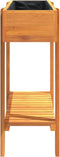 vidaXL - Plantenbak - verhoogd - 90x30x75 - cm - massief - acaciahout