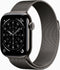 Apple Watch Series 11 - Smartwatch - GPS + Cellular - 42mm - Titanium - Zwart