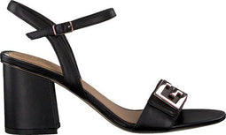 GUESS Mack - Dames Sandalen met Blokhak - Zwart - Maat 39