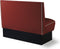 Bel Air Dinerbank Single Booth HW-120 Ruby
