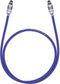 OEHLBACH 1380 Glasvezel kabel 0,5 m Toslink Blauw