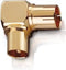 Oehlbach 4403 Coax-adapter, haaks Verguld Aansluitingen: Coax-stekker IEC, Coax-bus IEC 2 stuk(s)