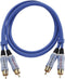 Oehlbach Audio-cinchkabel Stereo blauw 3,0 m