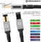 Oehlbach D1C13353 RJ45 Netwerkkabel, patchkabel CAT 8.1 2.00 m Zwart, Goud 1 stuk(s)
