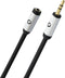 Oehlbach: i-Connect 3,5mm Jackplug (f)-(m) - 3 meter - Zwart