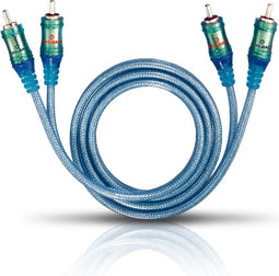 OEHLBACH Ice Blue NF-audio-cinchkabel 1 meter