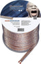 Oehlbach Luidsprekerkabel 2 x 4.00 mm² Transparant 30 m