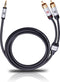 OEHLBACH Mobiele audiokabel 3,5 mm jack naar cinch lengte 5 meter