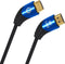 Oehlbach: Ultra high-speed HDMI kabel 40°-stekker - 2M - Zwart