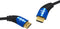 Oehlbach: Ultra high-speed HDMI kabel 40°-stekker - 2M - Zwart