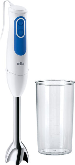 Braun MQ 3000 WH - Staafmixer - 700W 2 snelheden - Blauw