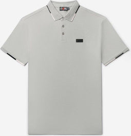 AB Lifestyle - Driekleurige Polo - Slank model - Katoen - Maat: XS