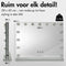 Sansbeauté® Hollywood Spiegel - Make Up Spiegel - 15 Dimbare LED-Lampen - 10X Vergroting - Bluetooth - 58x43cm