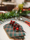 Servetten Tartan Groen - 40x40 - 2 stuks! - Katoen - Mood Company