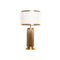 Bureaulamp Home ESPRIT Wit Gouden 50 W 220 V