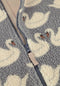 Konges Sløjd Jody Teddy Jacket/Jas met fleece - Swan - Maat 18 mnd