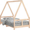 vidaXL - Kinderbedframe - 80x160 - cm - massief - grenenhout