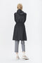 Rains Curve Jacket - Damesregenjas - Licht taps toelopende pasvorm met tailleriem - Maat XXS/XS