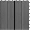 vidaXL - Terrastegels - 30x30 - cm - 1 - m² - HKC - donkerbruin - 11 - st
