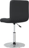 vidaXL - Eetkamerstoelen - 4 - st - kunstleer - zwart