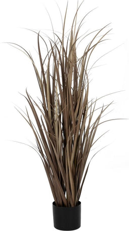 Decoratieve plant PVC Staal Cement 122 cm 14 x 14 x 13 cm