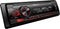 Pioneer MVH-S320BT - Autoradio - Bluetooth - USB - 1 Din - Rood