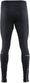 Craft Essential Tights M - Sportlegging Heren - Zakken met ritssluiting - Black