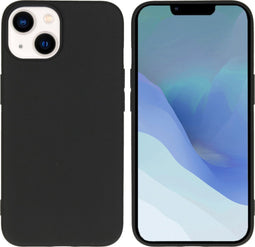iMoshion Hoesje Geschikt voor iPhone 14 Hoesje Siliconen - iMoshion Color Backcover - Zwart