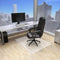 tectake® Vloerbeschermingsmat - 150x120 cm - Geluidsreducerend - Semi-transparant