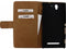Mobilize MOB-SWBCB-XPERC3 - Flip Cover - 2 Pasjes - Zwart