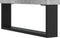 vidaXL - Hoge - kast - 69,5x31x115 - cm - bewerkt - hout - betongrijs