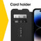 OtterBox Strada Series - Flip cover - DROP+ valbescherming - Zwart