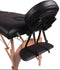 Alora Massagetafel Zen Budget - Max. Draagvermogen 250 KG - 8 Hoogtestanden - Incl. Opbergtas - Houten Onderstel - massage bed