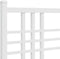 vidaXL - Hoofdbord - 90 - cm - metaal - wit