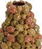 Light&living Vaas deco Ø23x27 cm CITRUS keramiek bruin-oranje+groen