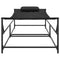 vidaXL - Ligbed - - - Antraciet - - - 200x74x73 - cm - - - Staal - & - Textilene