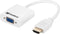Sandberg 508-77 - HDMI naar VGA + Audio Converter - 1920x1080 - Wit