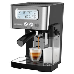 Sencor Barista Express - Espressomachine met melkopschuimer - 15 bar Italiaanse pomp - LCD-display