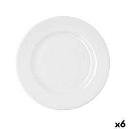Bidasoa Serenity - Eetbord - Ø 27 cm - Wit (6 Stuks)