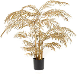 Emerald - Kunstplant Areca Palm Goud 145cm - Kunstplanten voor binnen