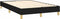 vidaXL - Boxspringbed - 120x200 cm - Stof - Zwart